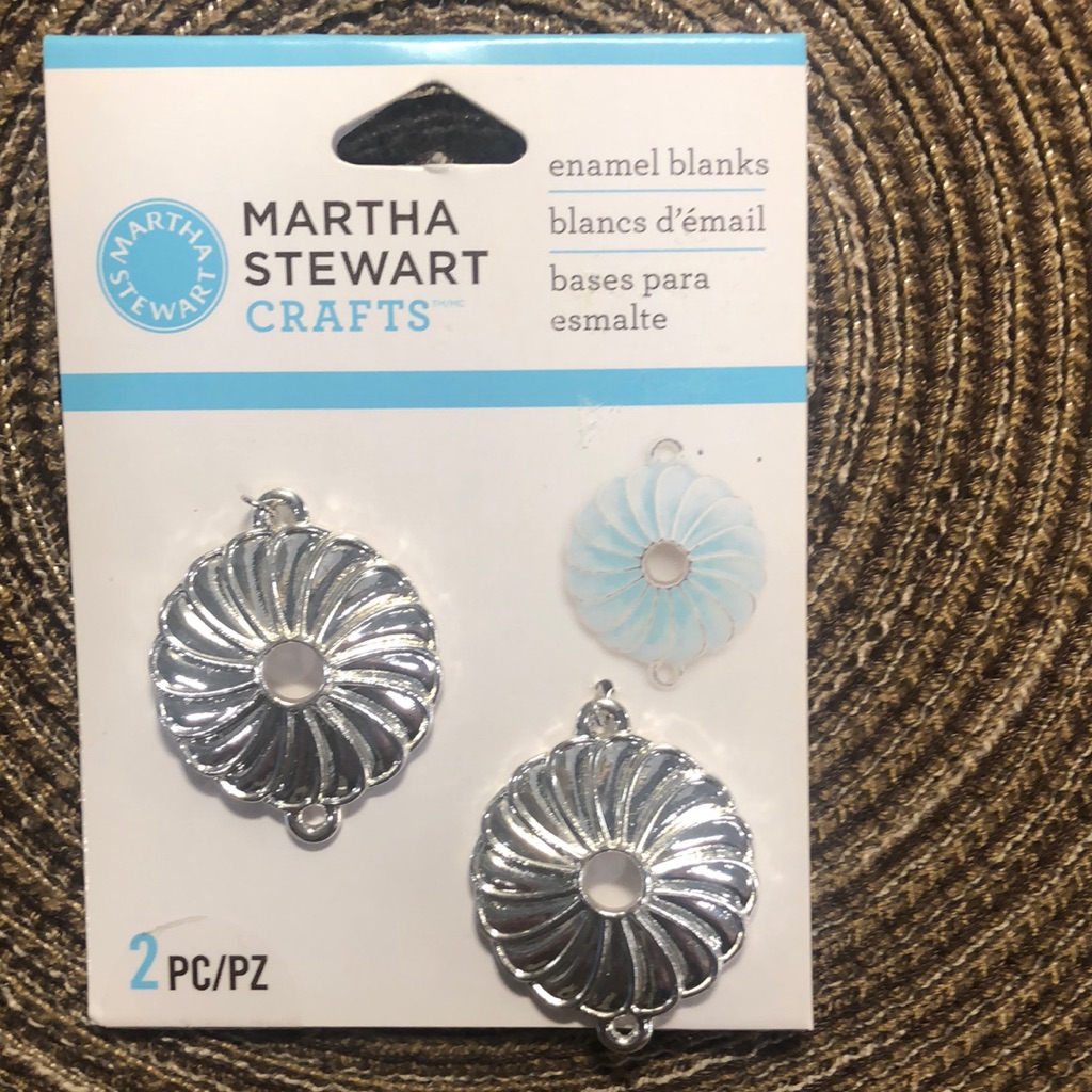Martha Stewart Enamel Blanks Elegant Shells